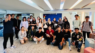 115學年國際學生接機入校圖片
