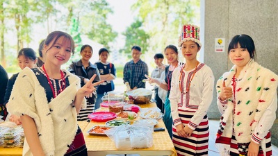 1141學期國際週美食展圖片